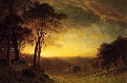 Albert Bierstadt Bierstadt Albert Sacramento River Valley oil painting reproduction